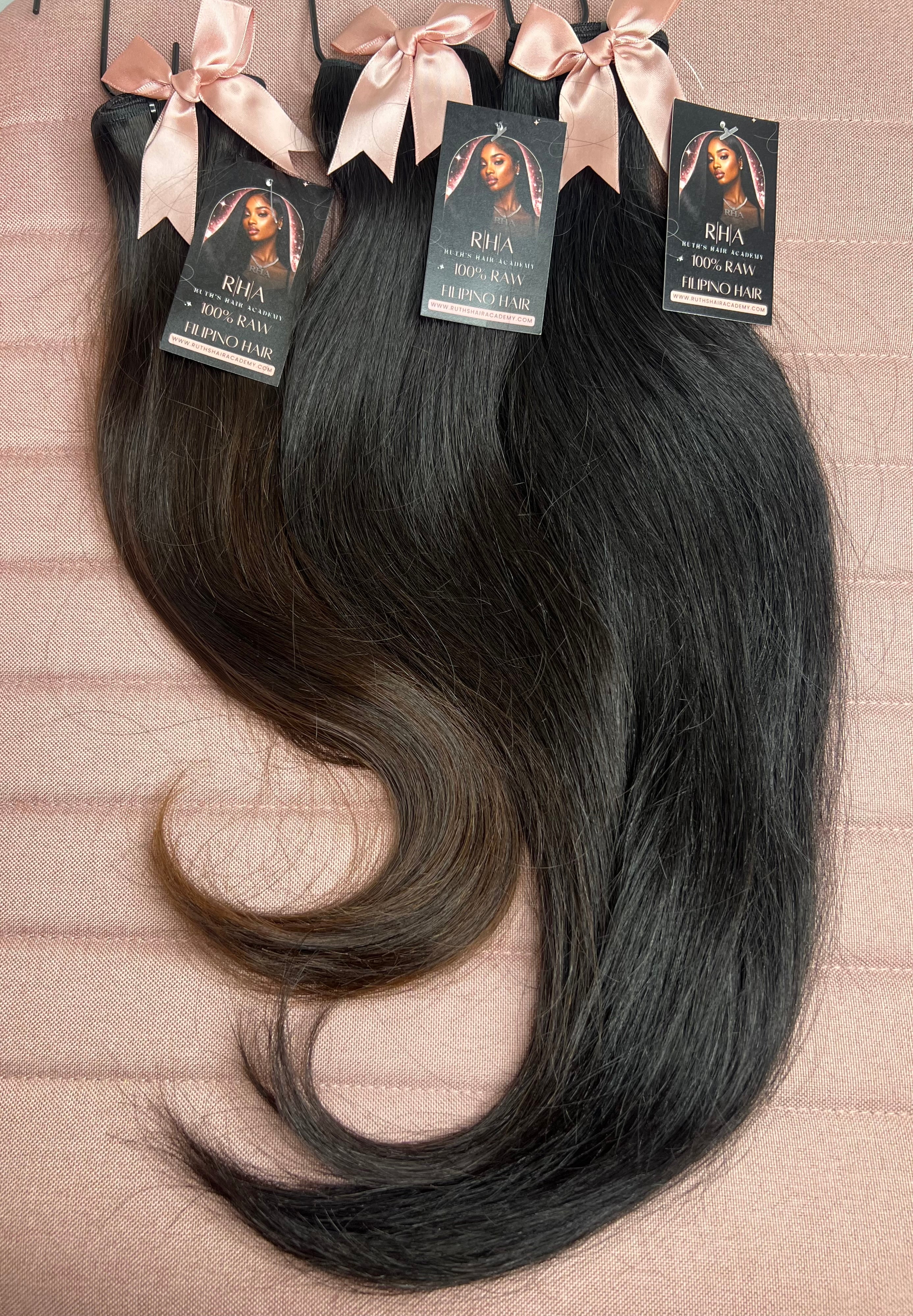 The Lavish Set - Raw Filipino Hair | 3-Bundle Set