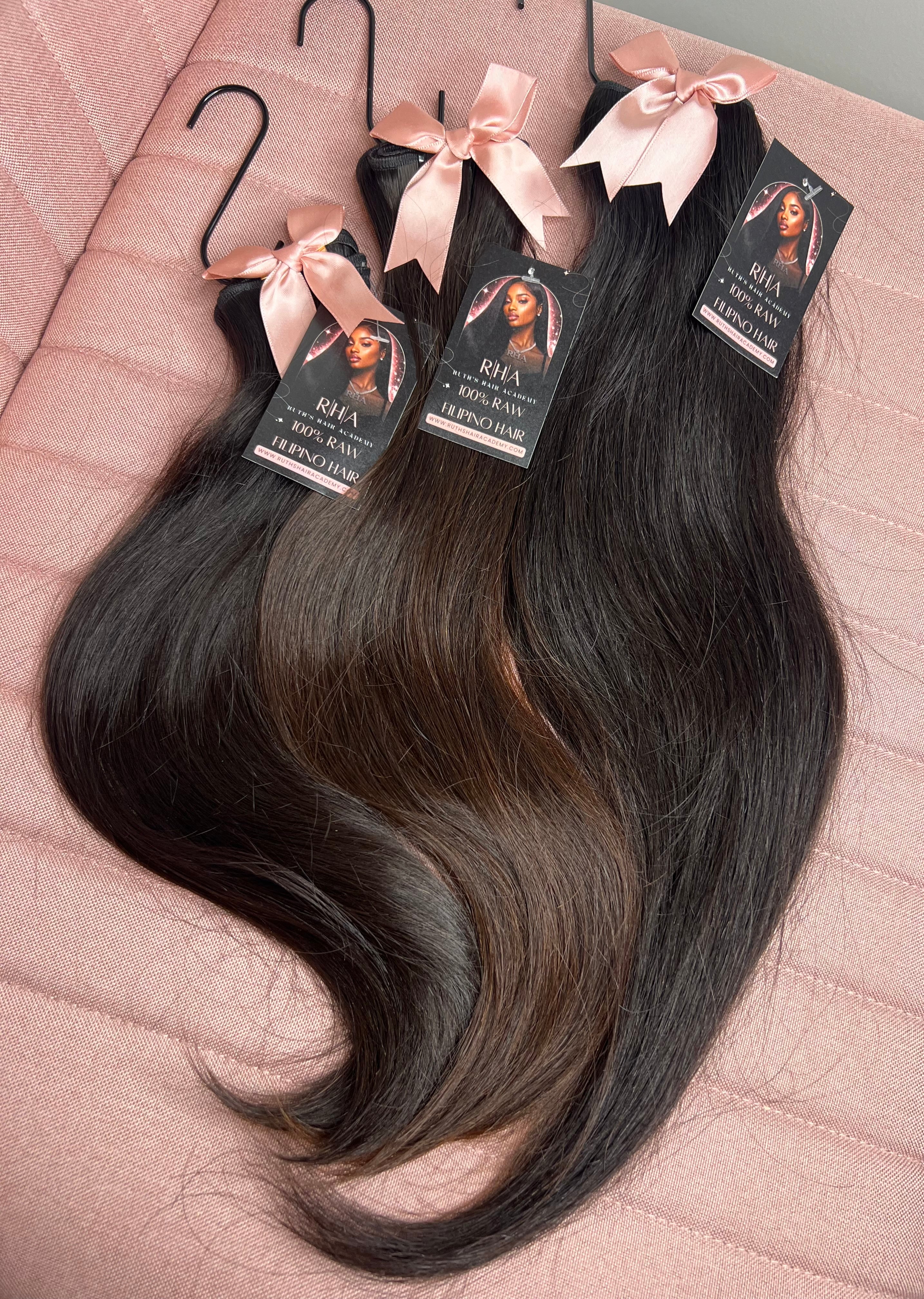 The Signature Set - Raw Filipino Hair | 3-Bundle Set