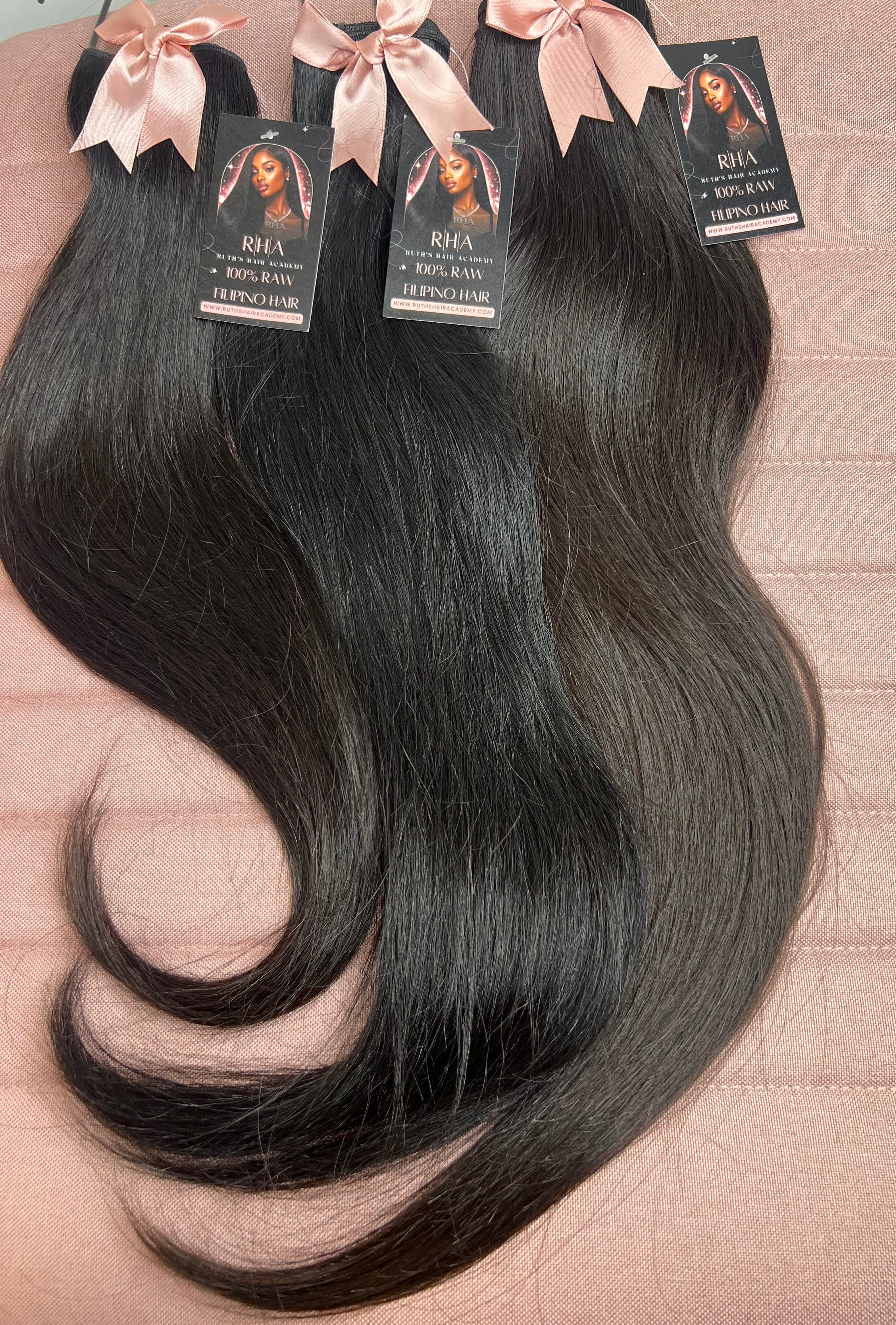 The Elite Set - Raw Filipino Hair | 3-Bundle Set