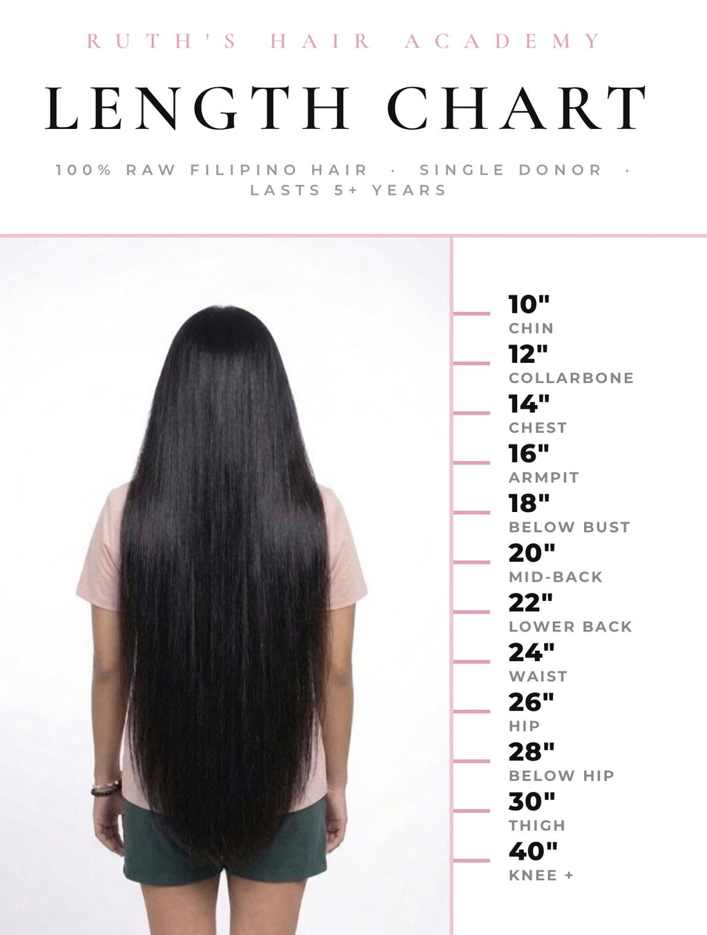 The Legend Set - Raw Filipino Hair | 3-Bundle Set | Preorder Only